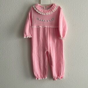 Vintage Mine Alone knit romper